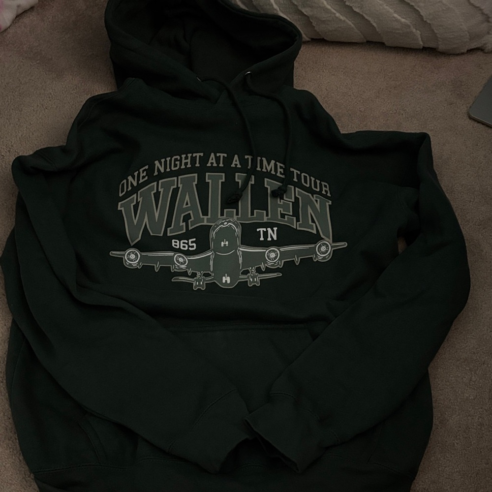 Morgan Wallen One Day at a Time Tour Green Hoodie